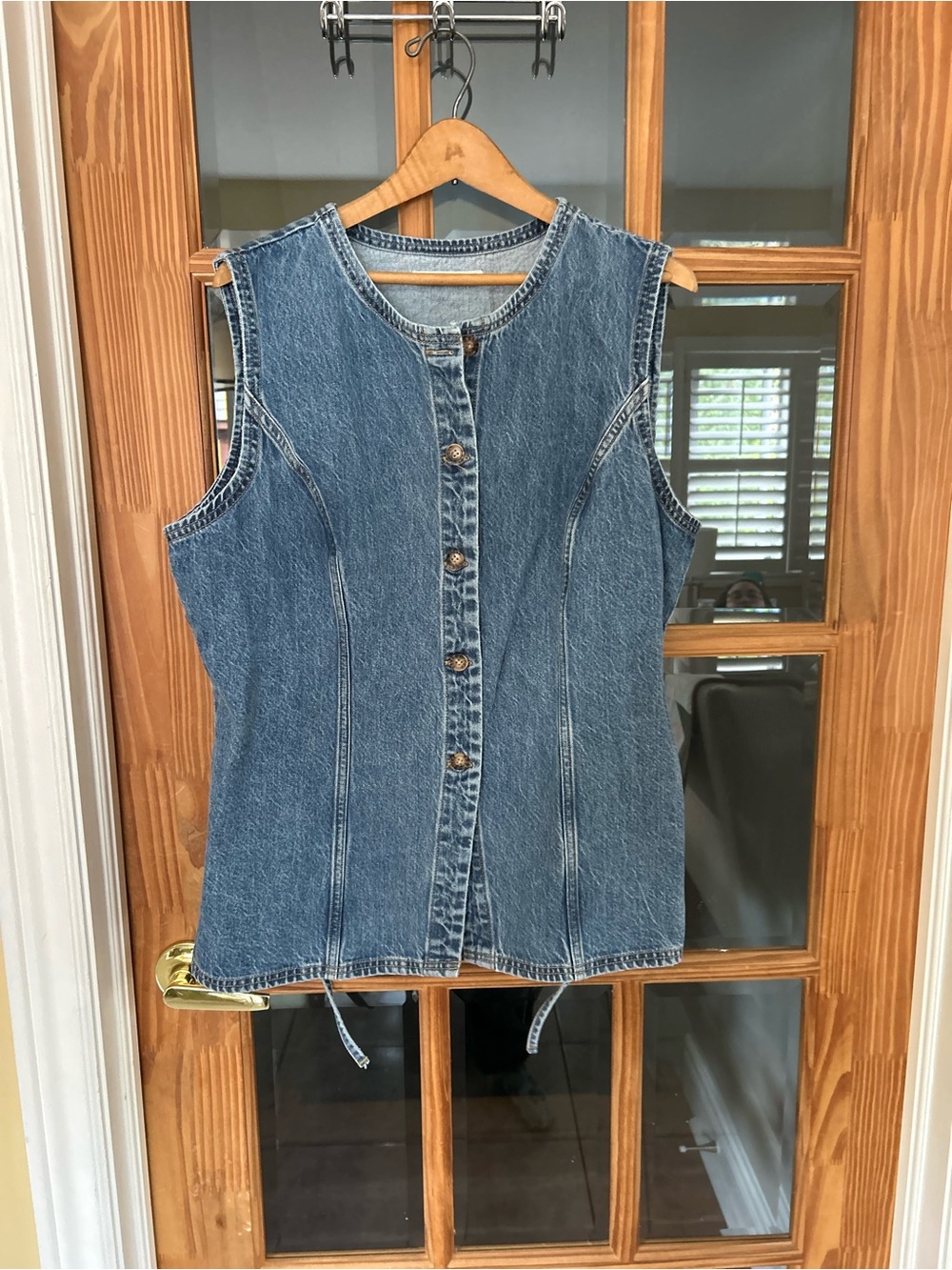 Abercrombie and Fitch Denim Vest